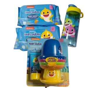 Baby Shark Kids Collection  Bottle, Wipes, Body wash